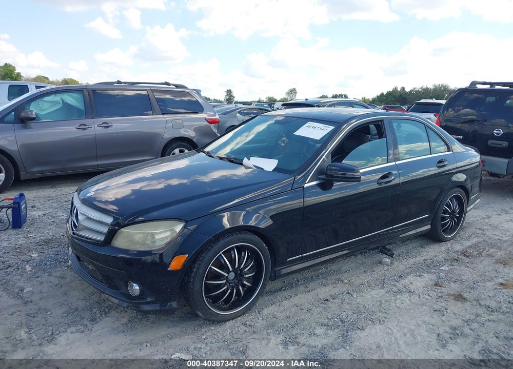 2010 MERCEDES-BENZ C 300 LUXURY/SPORT VIN: WDDGF5EB3AR086251