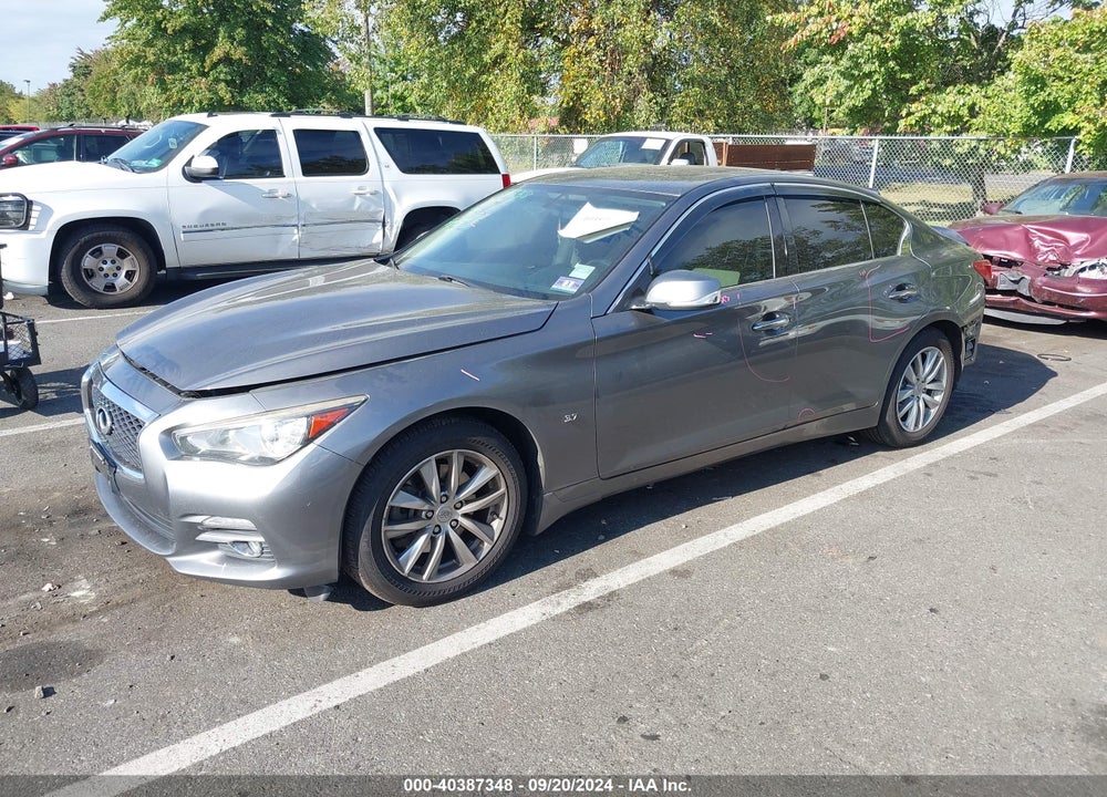 2015 INFINITI Q50 VIN: JN1BV7ARXFM409661