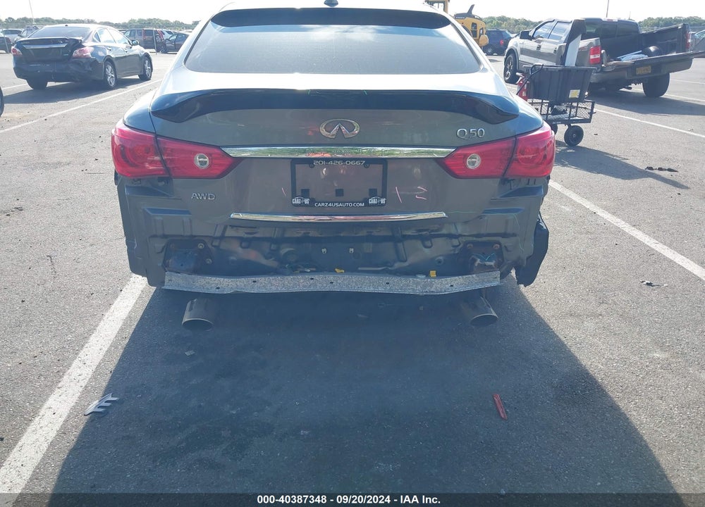 2015 INFINITI Q50 VIN: JN1BV7ARXFM409661