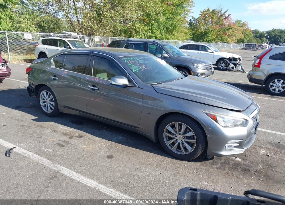 2015 INFINITI Q50 VIN: JN1BV7ARXFM409661