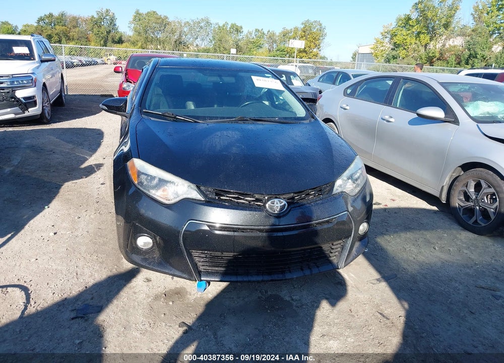 2016 TOYOTA COROLLA S PLUS VIN: 2T1BURHE8GC631905