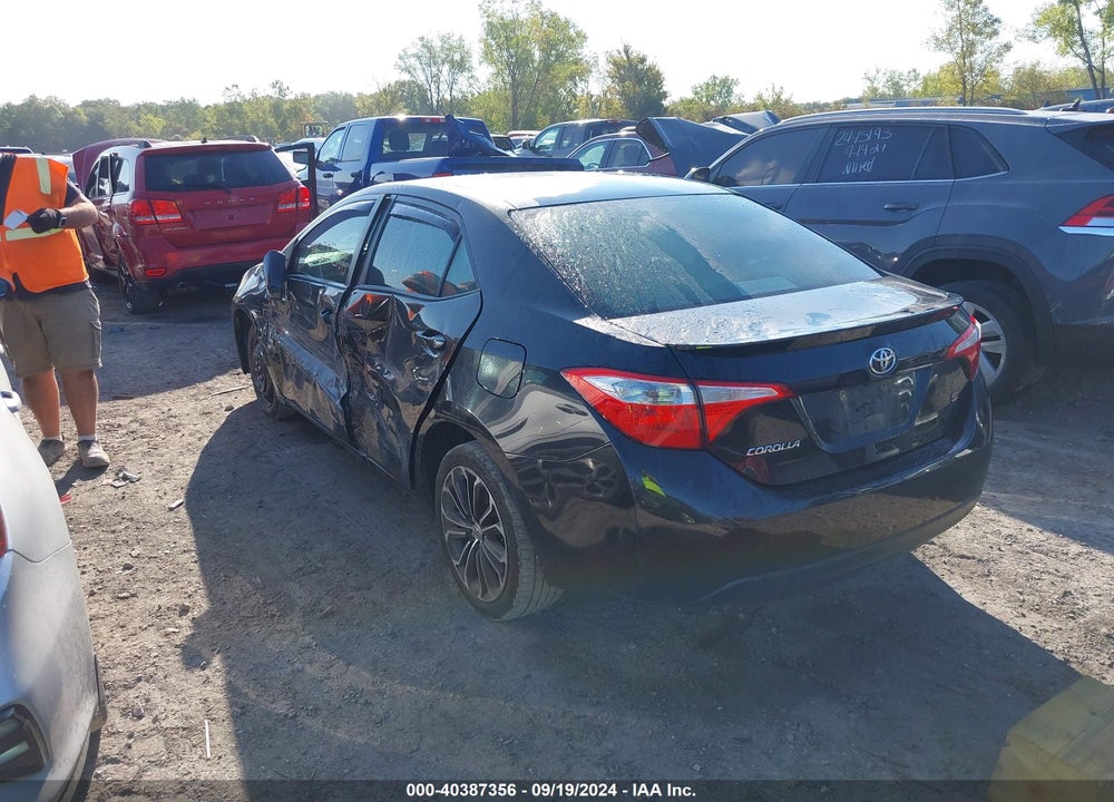 2016 TOYOTA COROLLA S PLUS VIN: 2T1BURHE8GC631905