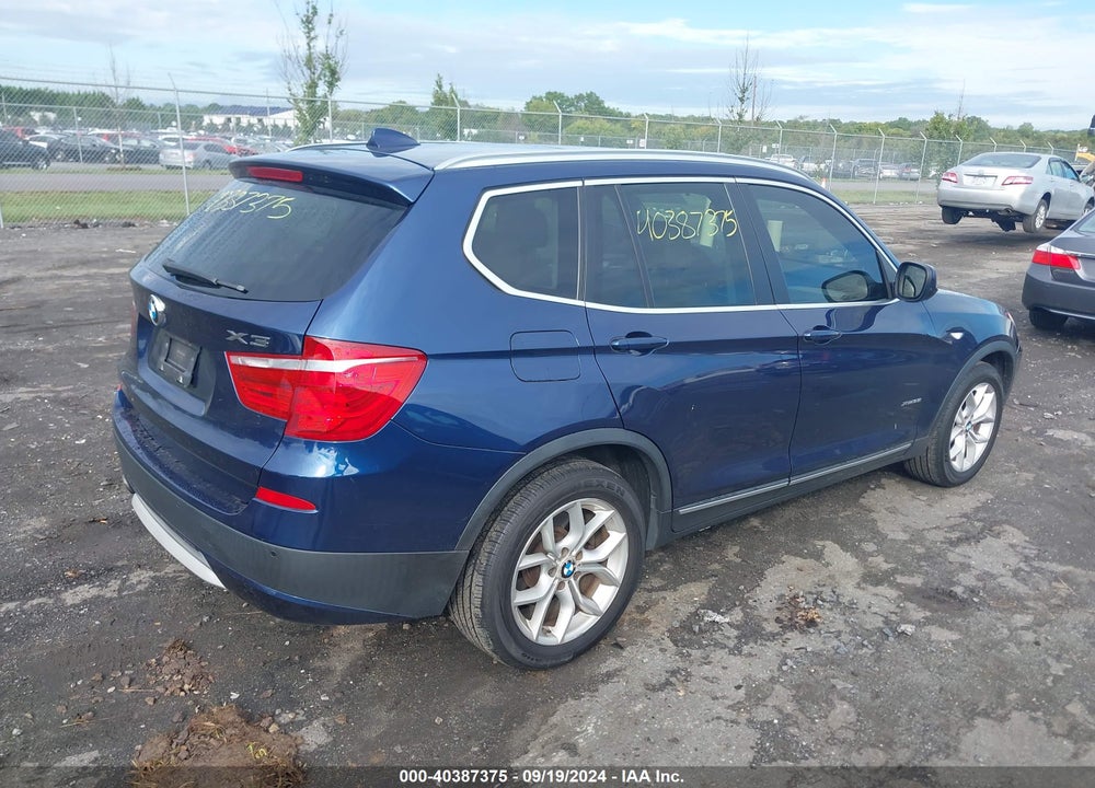 2011 BMW X3 XDRIVE35I VIN: 5UXWX7C51BL735138