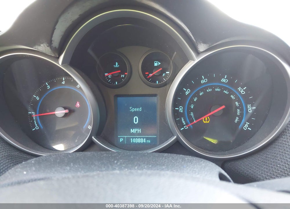 2012 CHEVROLET CRUZE LT VIN: 1G1PE5SC8C7102820