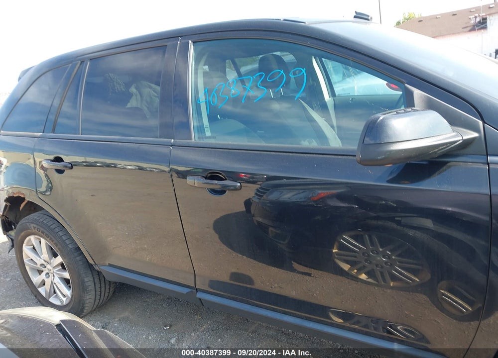 2012 FORD EDGE SEL VIN: 2FMDK4JC6CBA52520