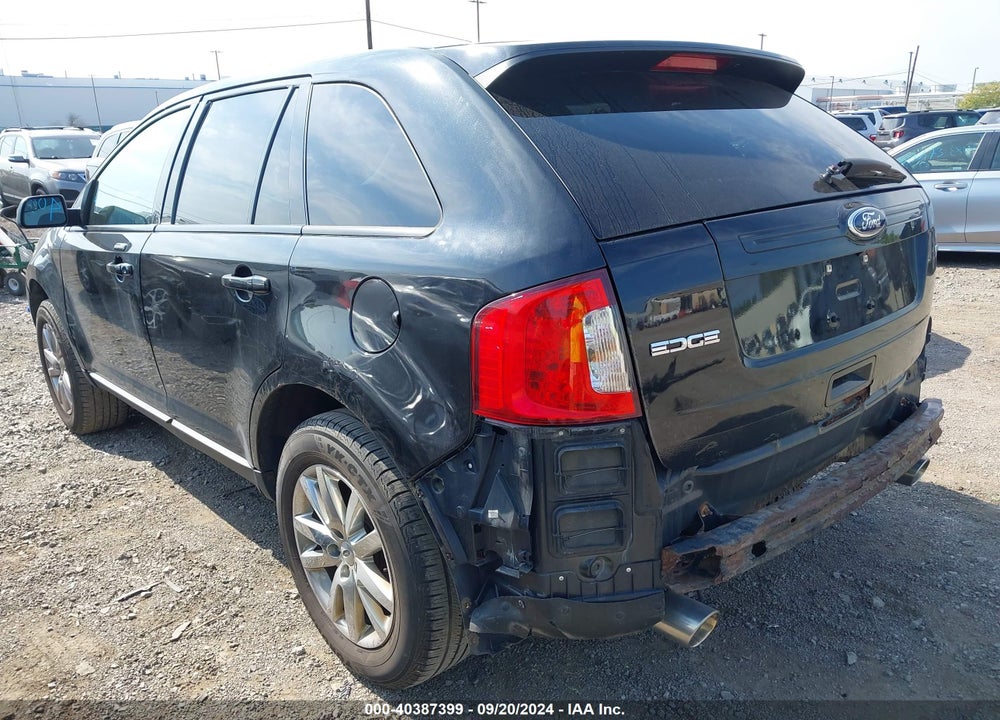 2012 FORD EDGE SEL VIN: 2FMDK4JC6CBA52520