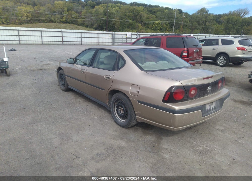 2005 CHEVROLET IMPALA VIN: 2G1WF52E859247366