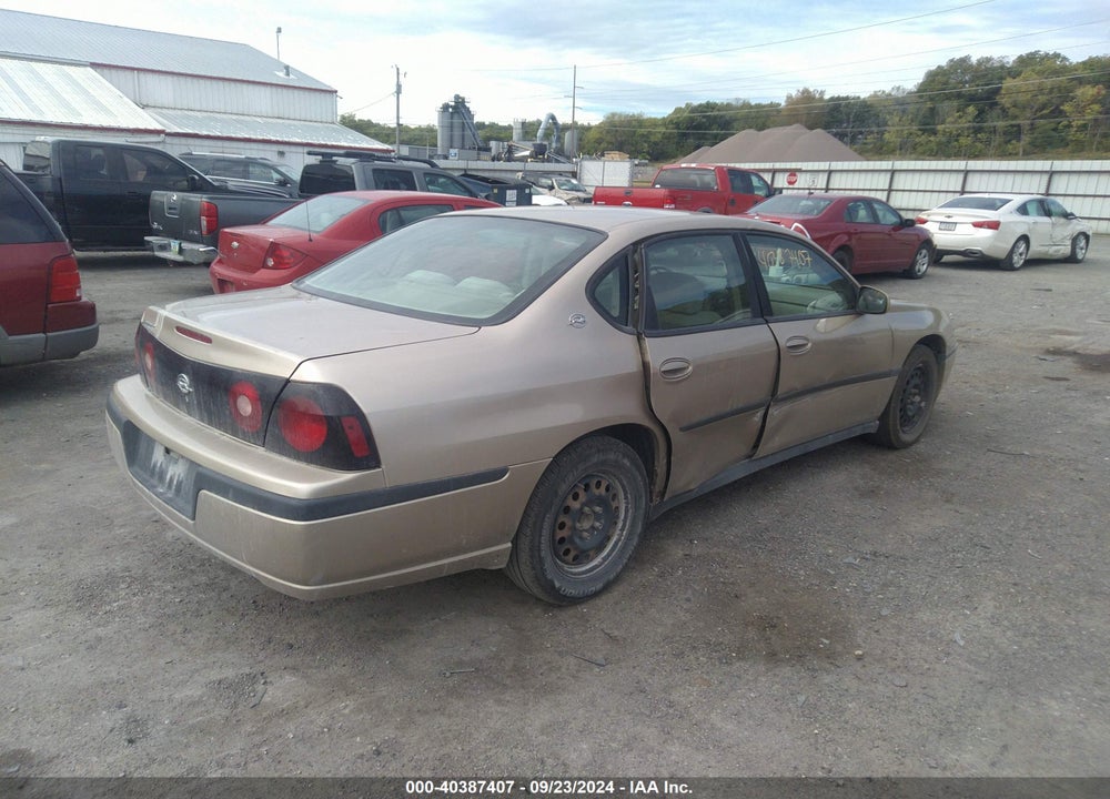 2005 CHEVROLET IMPALA VIN: 2G1WF52E859247366