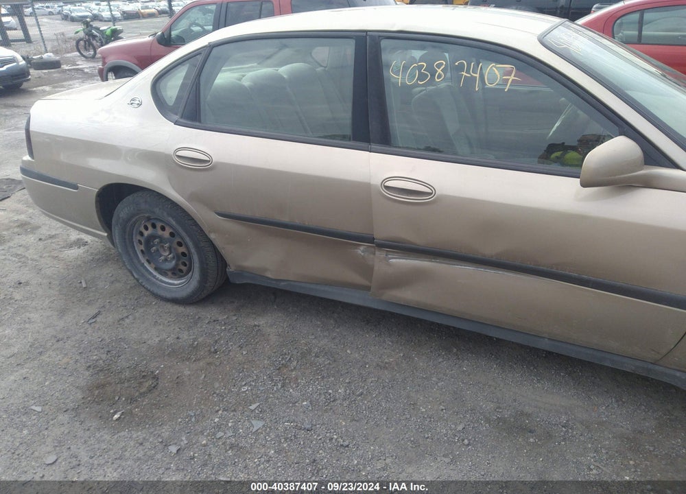 2005 CHEVROLET IMPALA VIN: 2G1WF52E859247366