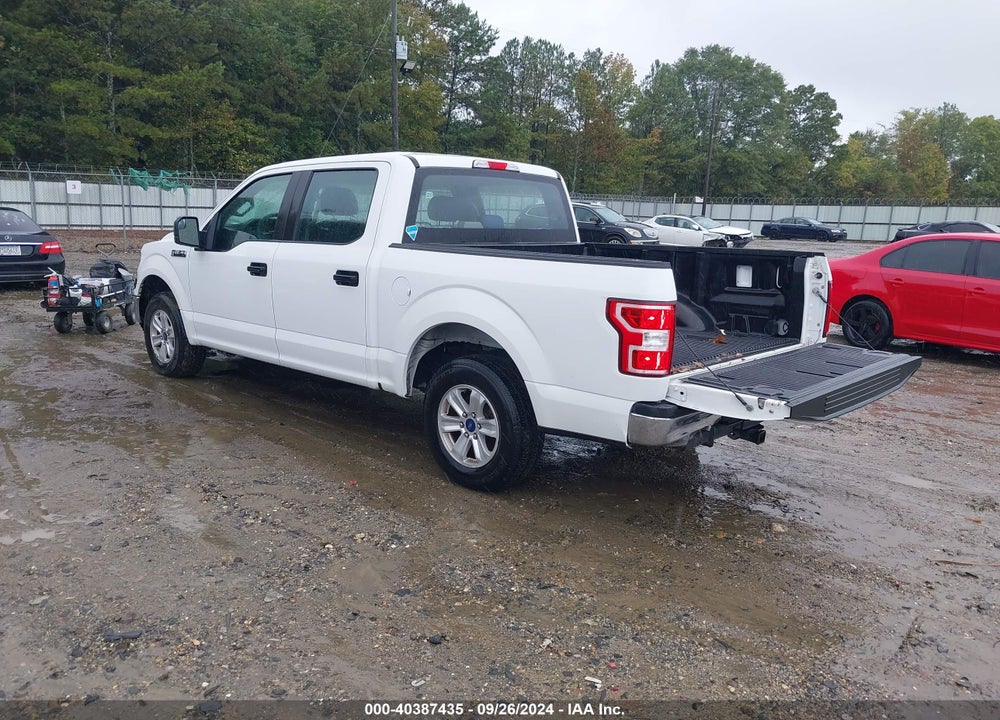 2018 FORD F-150 VIN: 1FTEW1CBXJFB49764