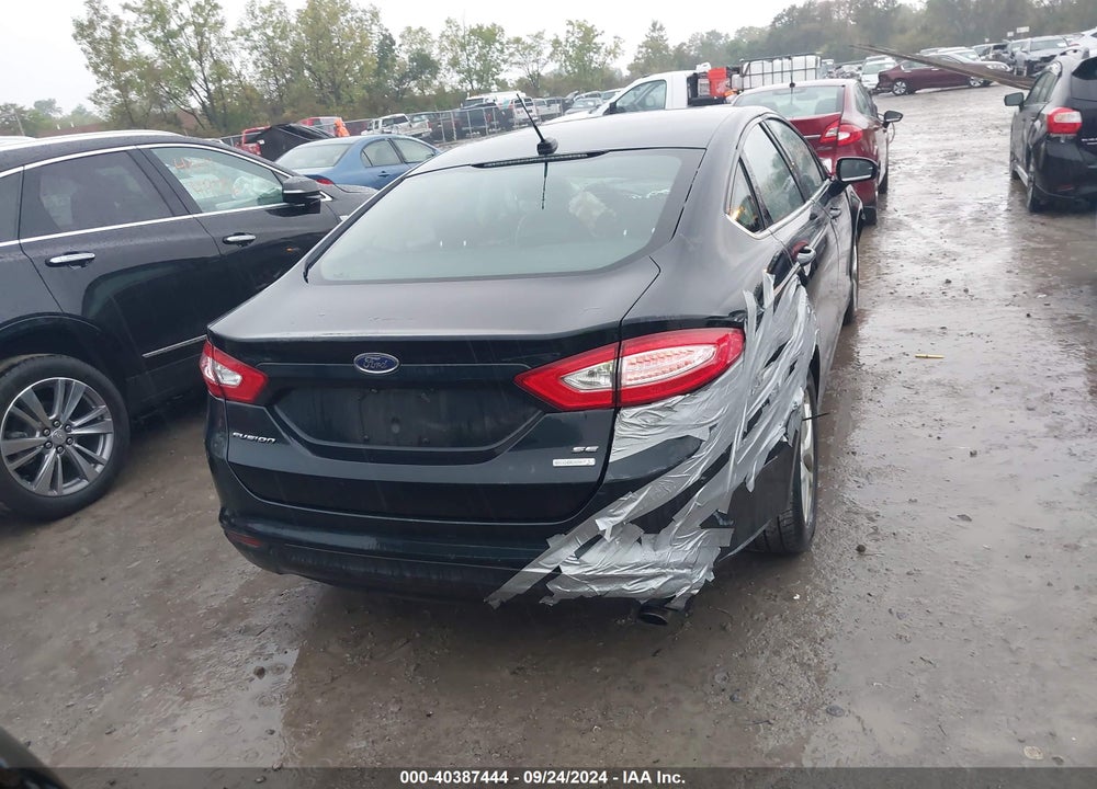 2014 FORD FUSION SE VIN: 3FA6P0HD1ER183354