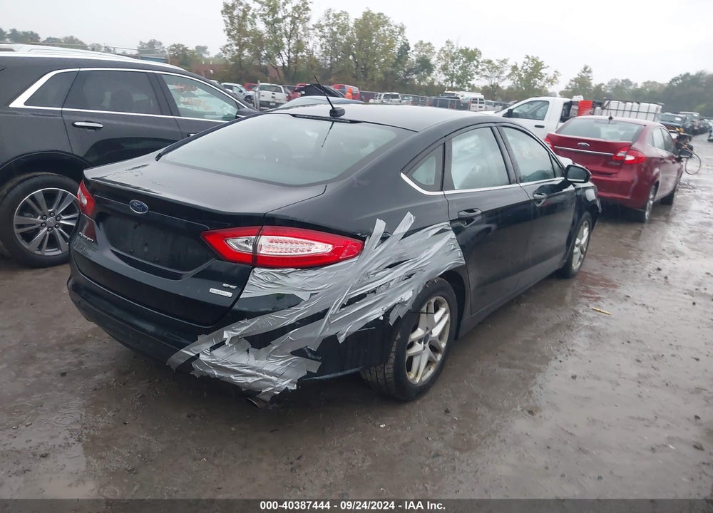 2014 FORD FUSION SE VIN: 3FA6P0HD1ER183354