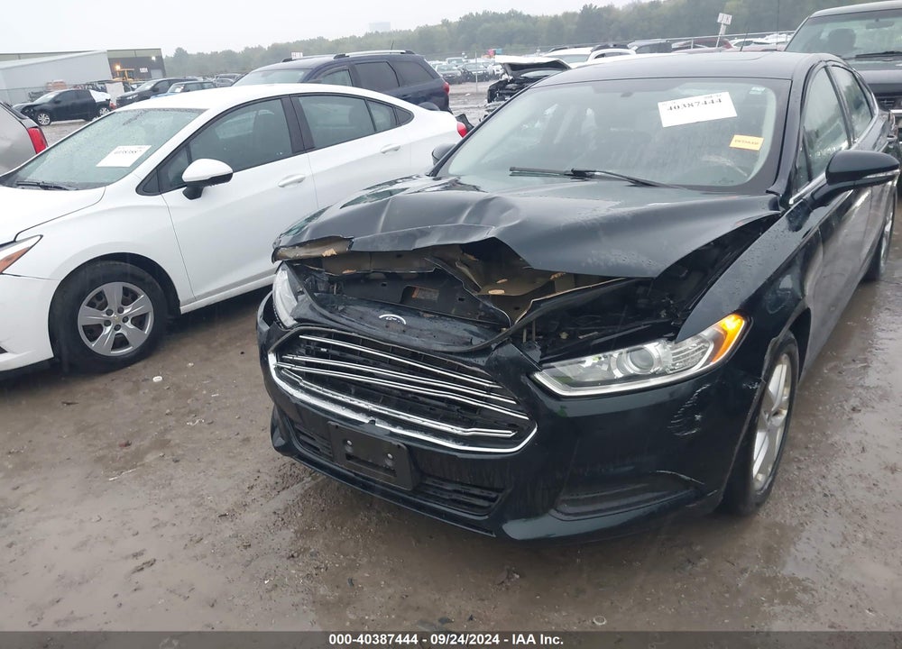 2014 FORD FUSION SE VIN: 3FA6P0HD1ER183354