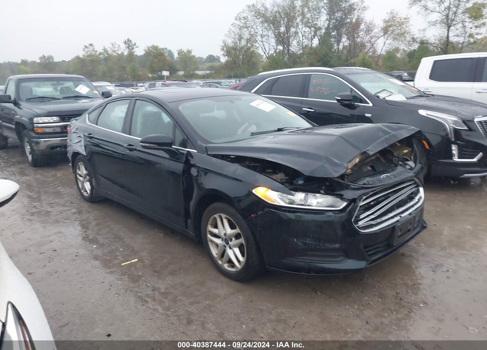 2014 FORD FUSION SE VIN: 3FA6P0HD1ER183354
