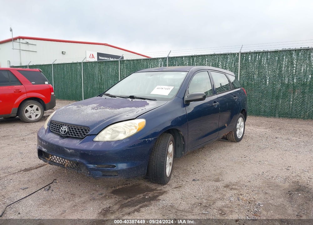 2003 TOYOTA MATRIX STANDARD VIN: 2T1KR32E53C062965