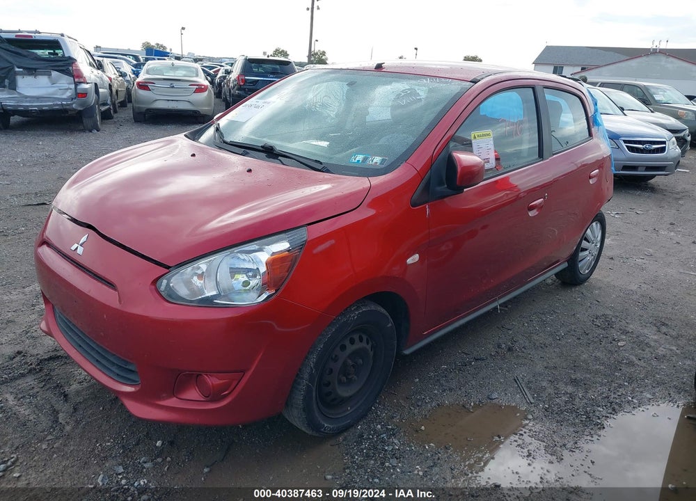 2014 MITSUBISHI MIRAGE DE VIN: ML32A3HJ1EH024842