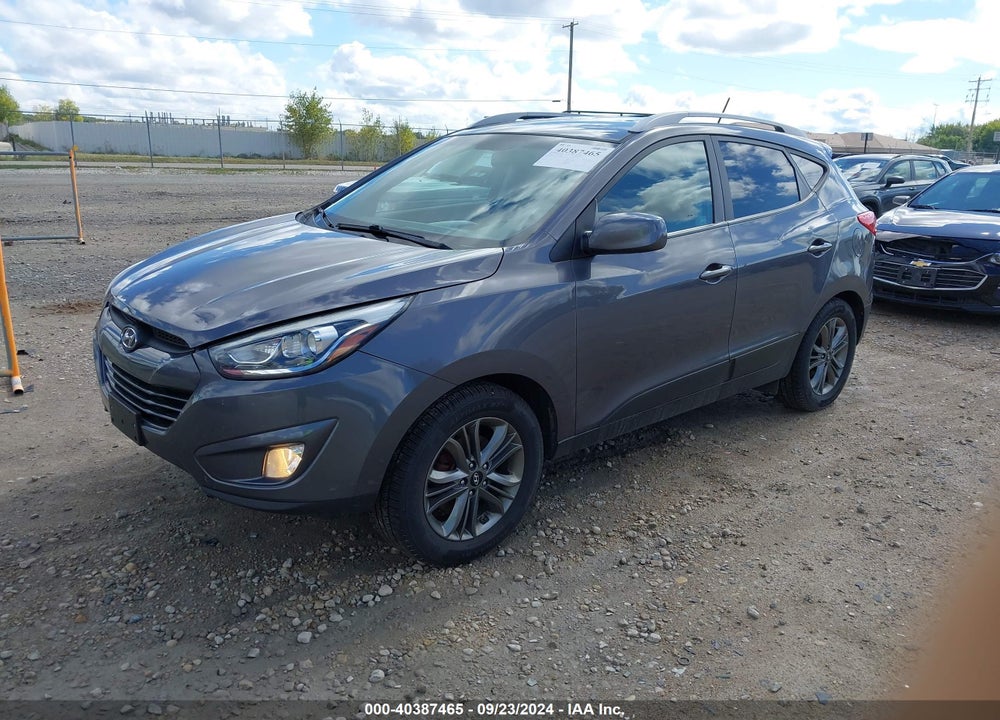 2015 HYUNDAI TUCSON SE VIN: KM8JUCAG4FU970744