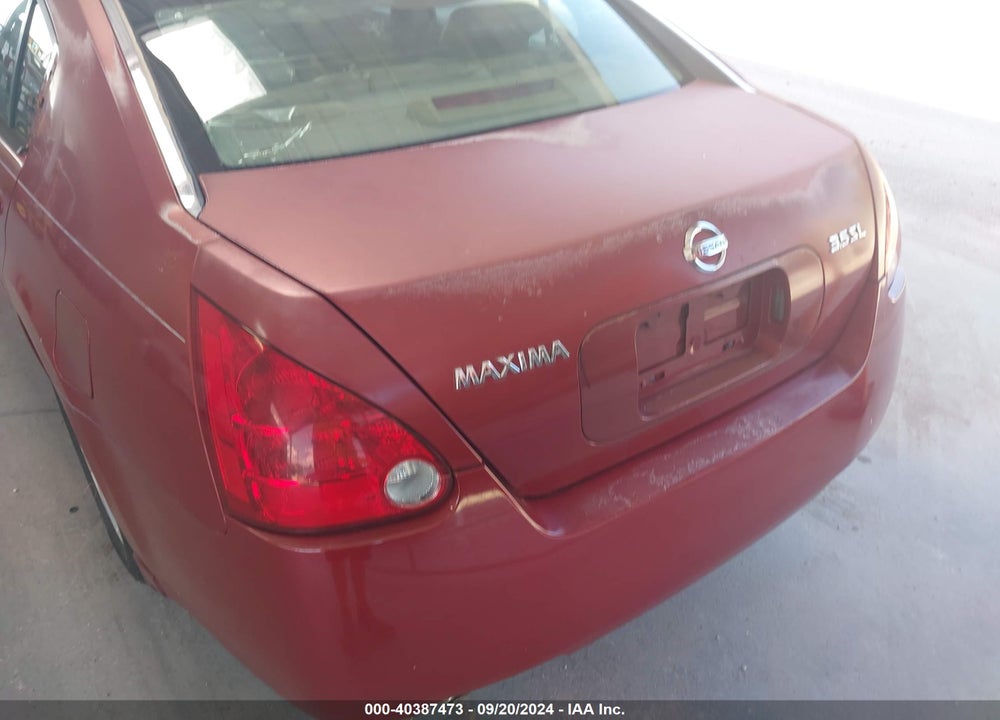 2005 NISSAN MAXIMA 3.5 SL VIN: 1N4BA41E35C807549