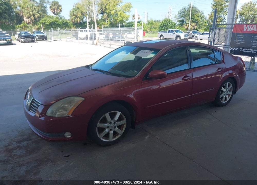 2005 NISSAN MAXIMA 3.5 SL VIN: 1N4BA41E35C807549