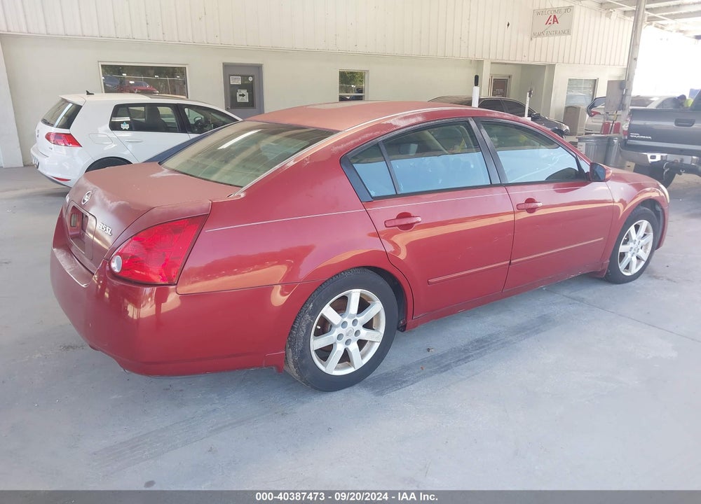 2005 NISSAN MAXIMA 3.5 SL VIN: 1N4BA41E35C807549