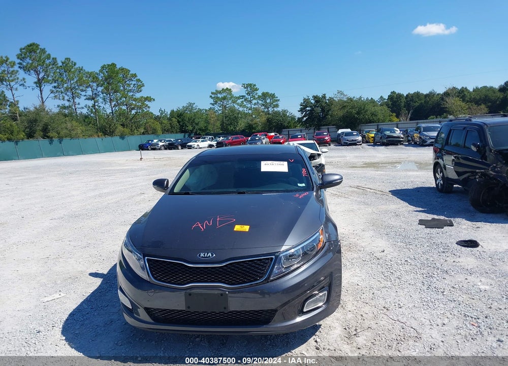 2015 KIA OPTIMA LX VIN: KNAGM4A72F5636272