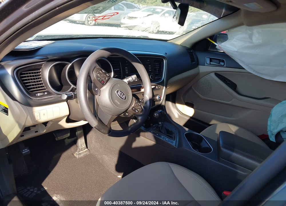 2015 KIA OPTIMA LX VIN: KNAGM4A72F5636272