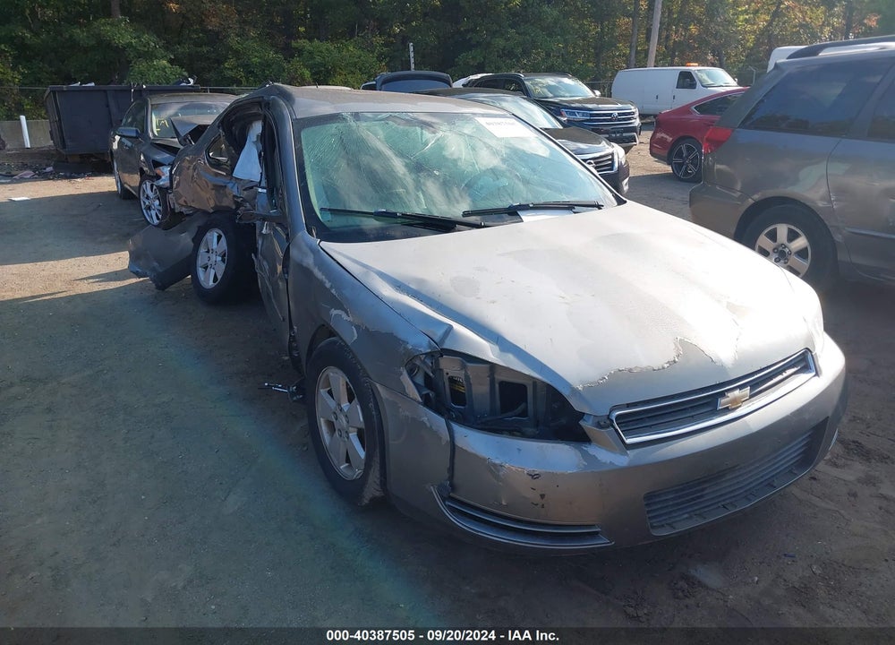 2007 CHEVROLET IMPALA LT VIN: 2G1WT58K879107858