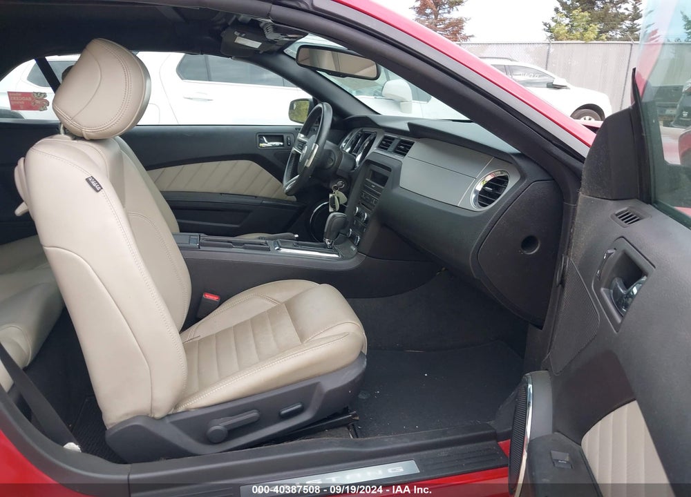 2013 FORD MUSTANG GT PREMIUM VIN: 1ZVBP8FF1D5244647