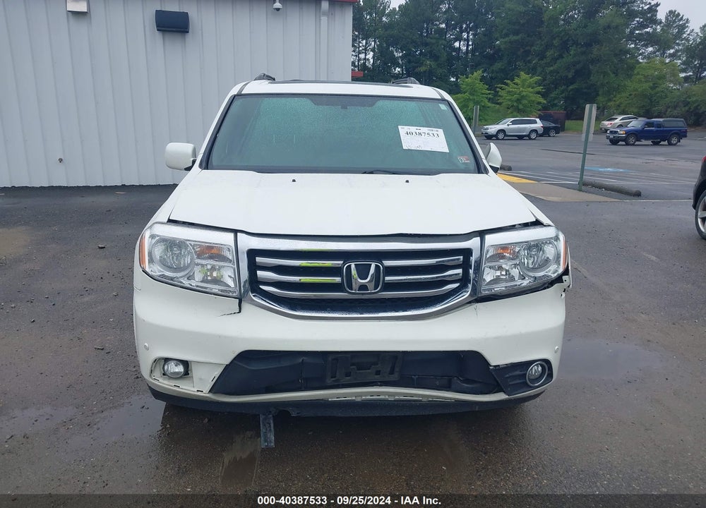 2013 HONDA PILOT TOURING VIN: 5FNYF4H9XDB021120