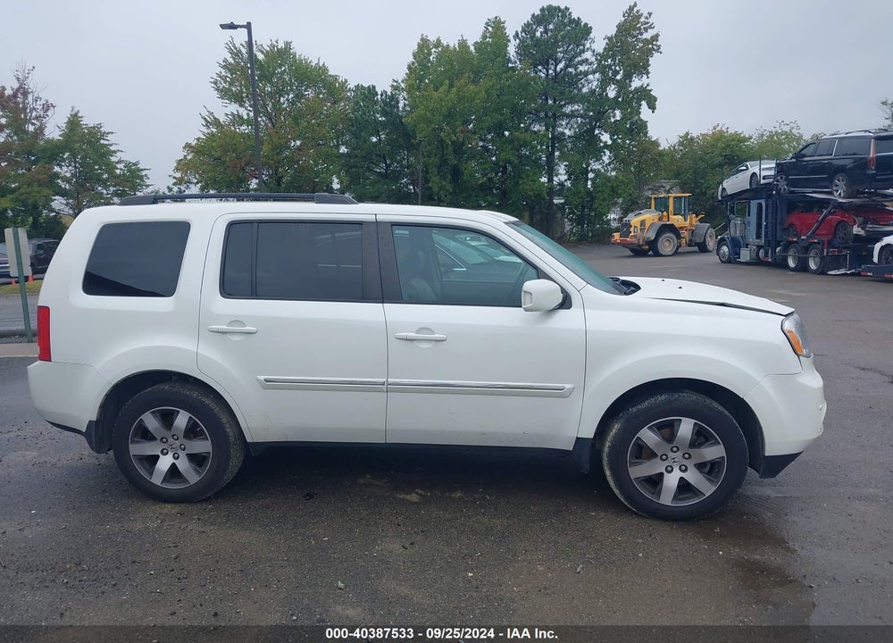 2013 HONDA PILOT TOURING VIN: 5FNYF4H9XDB021120