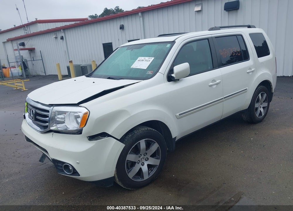 2013 HONDA PILOT TOURING VIN: 5FNYF4H9XDB021120