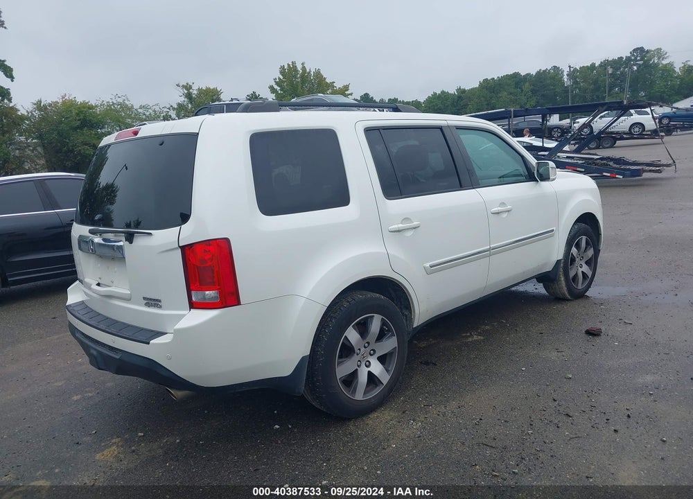 2013 HONDA PILOT TOURING VIN: 5FNYF4H9XDB021120