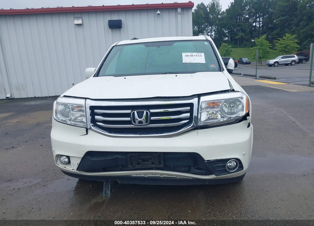 2013 HONDA PILOT TOURING VIN: 5FNYF4H9XDB021120