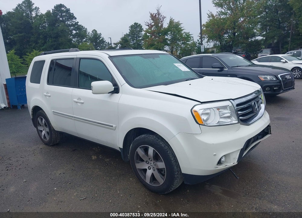 2013 HONDA PILOT TOURING VIN: 5FNYF4H9XDB021120
