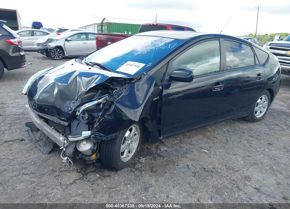 2007 TOYOTA PRIUS VIN: JTDKB20U877577135
