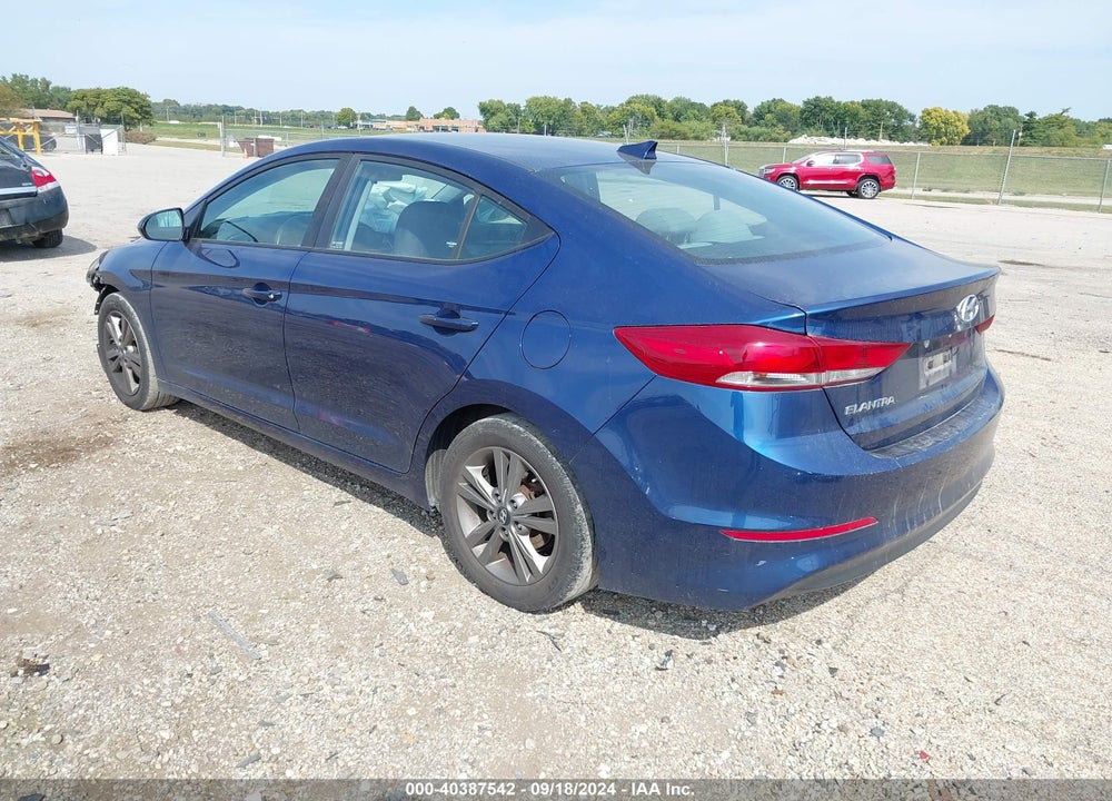 2018 HYUNDAI ELANTRA SEL VIN: 5NPD84LF8JH270535