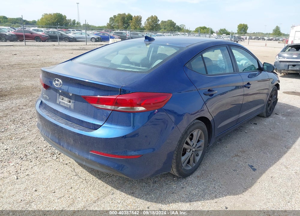2018 HYUNDAI ELANTRA SEL VIN: 5NPD84LF8JH270535