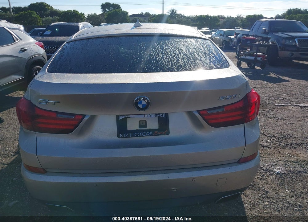 2014 BMW 550I GRAN TURISMO VIN: WBA5M6C57ED086019