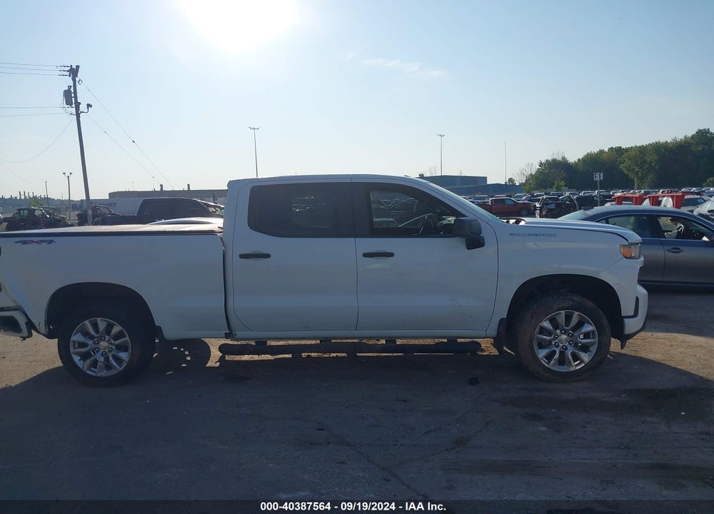 2019 CHEVROLET SILVERADO 1500 CUSTOM VIN: 1GCUYBEF3KZ429019