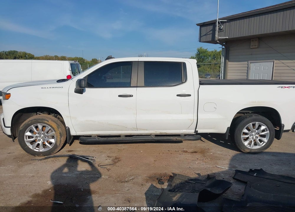 2019 CHEVROLET SILVERADO 1500 CUSTOM VIN: 1GCUYBEF3KZ429019