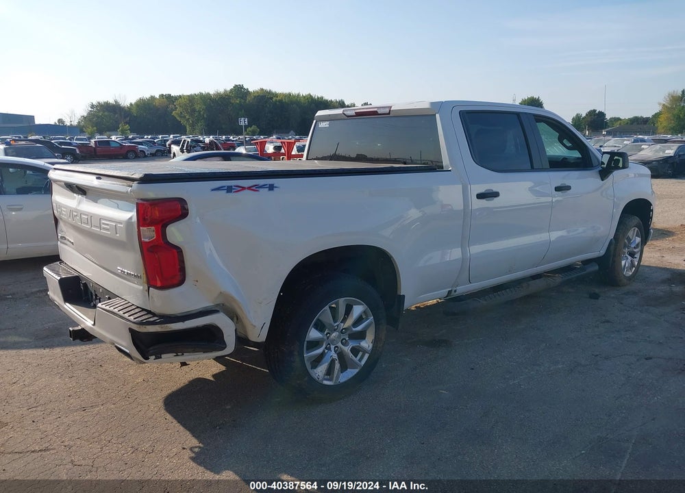2019 CHEVROLET SILVERADO 1500 CUSTOM VIN: 1GCUYBEF3KZ429019