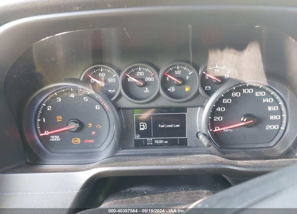 2019 CHEVROLET SILVERADO 1500 CUSTOM VIN: 1GCUYBEF3KZ429019