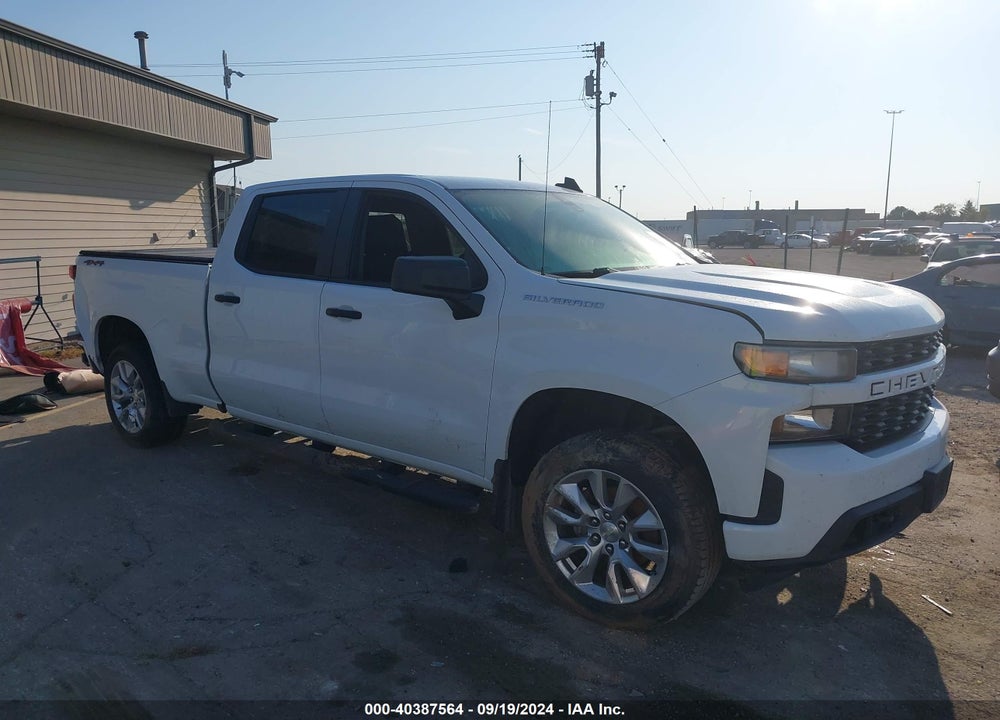 2019 CHEVROLET SILVERADO 1500 CUSTOM VIN: 1GCUYBEF3KZ429019