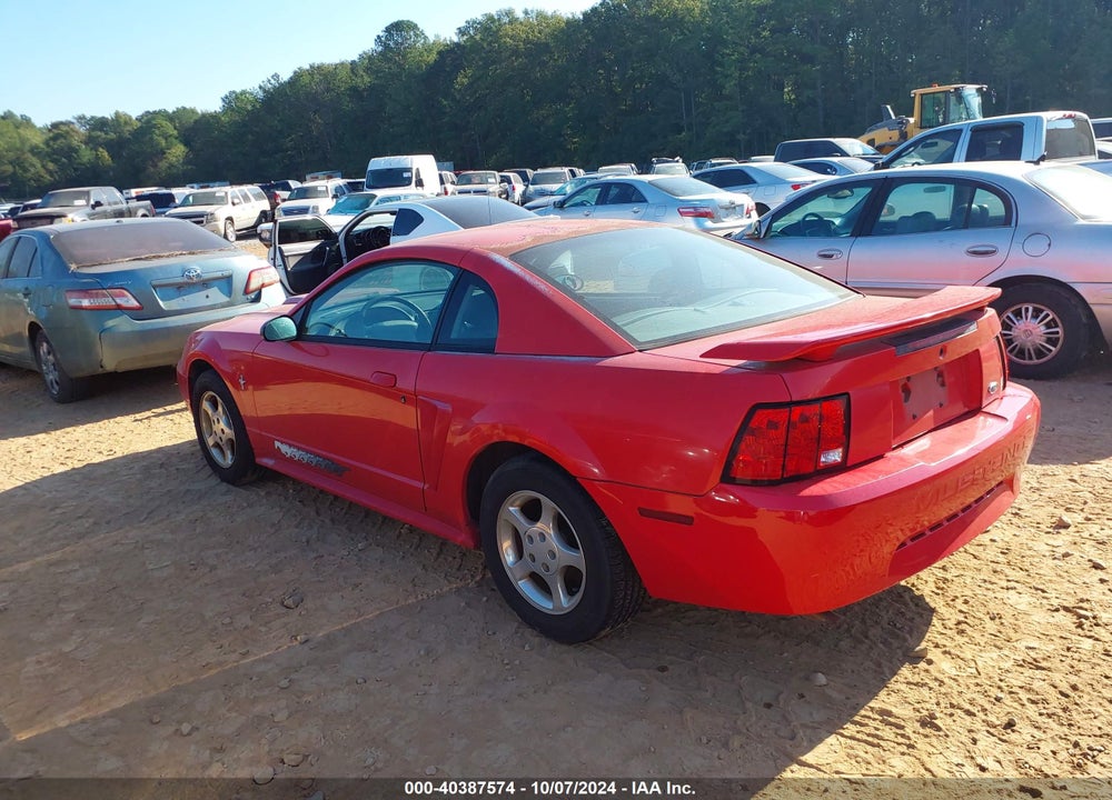 2002 FORD MUSTANG VIN: 1FAFP40412F173323