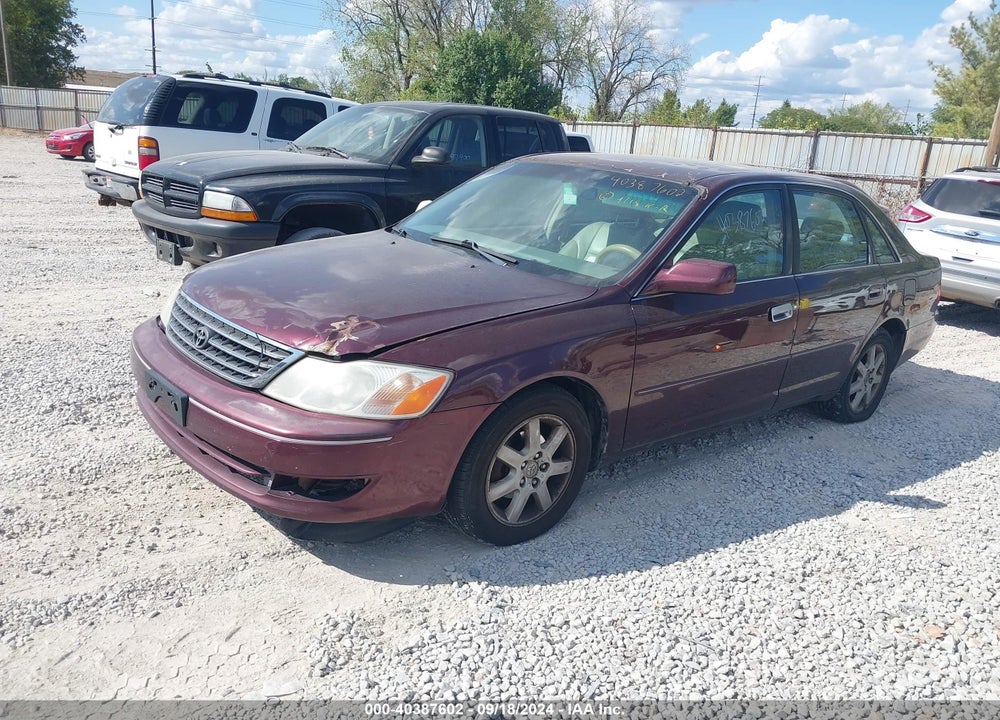 2003 TOYOTA AVALON XL VIN: 4T1BF28B83U290540