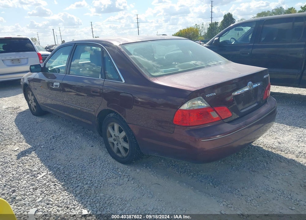 2003 TOYOTA AVALON XL VIN: 4T1BF28B83U290540