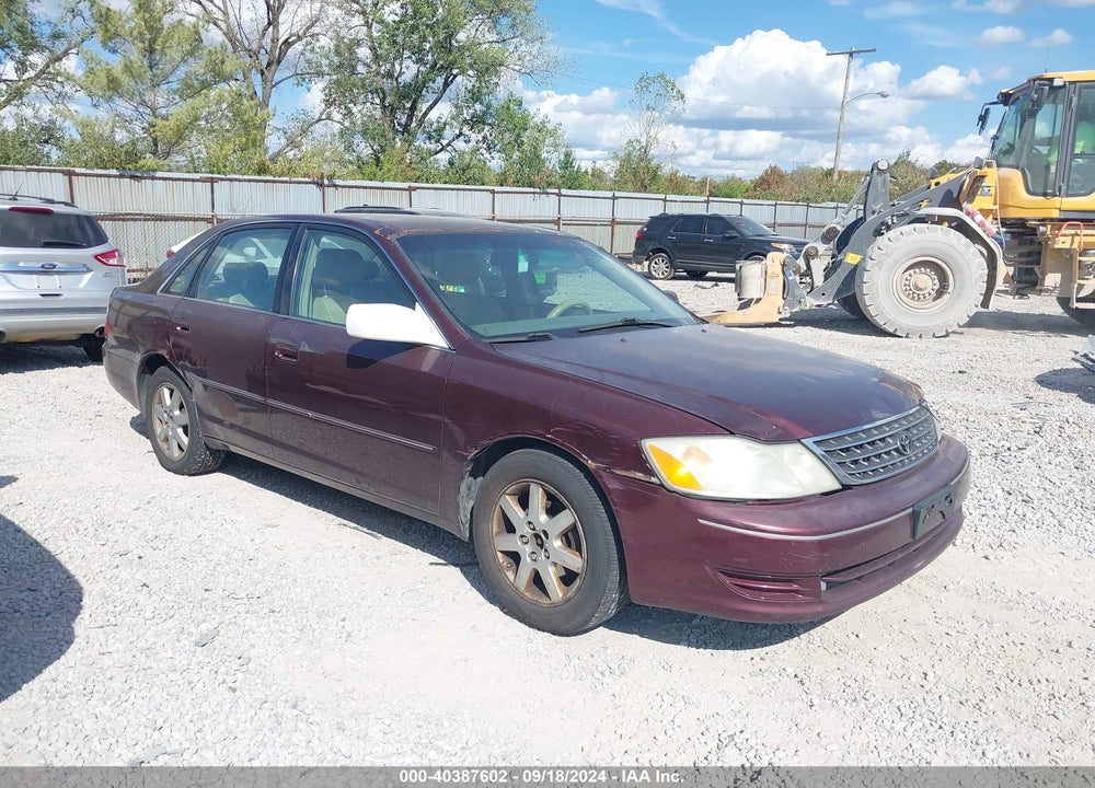 2003 TOYOTA AVALON XL VIN: 4T1BF28B83U290540