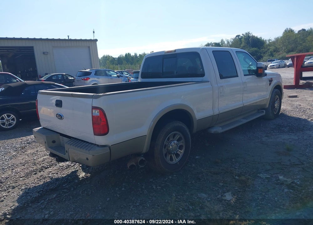 2010 FORD F-250 KING RANCH VIN: 1FTSW2AR9AEA66373