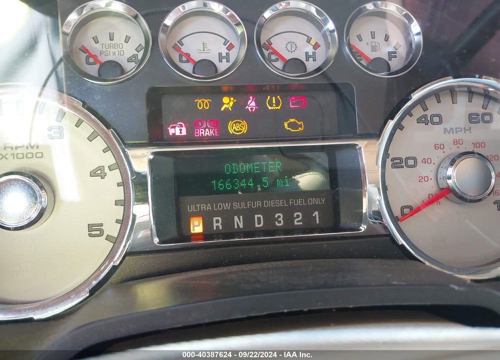 2010 FORD F-250 KING RANCH VIN: 1FTSW2AR9AEA66373