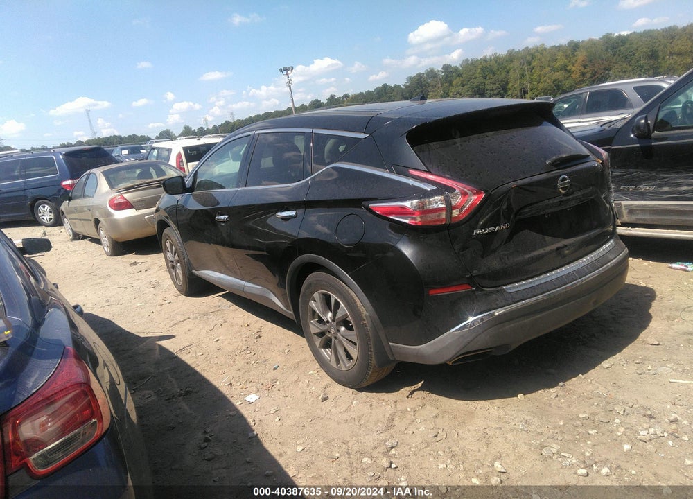 2015 NISSAN MURANO S VIN: 5N1AZ2MH6FN231126